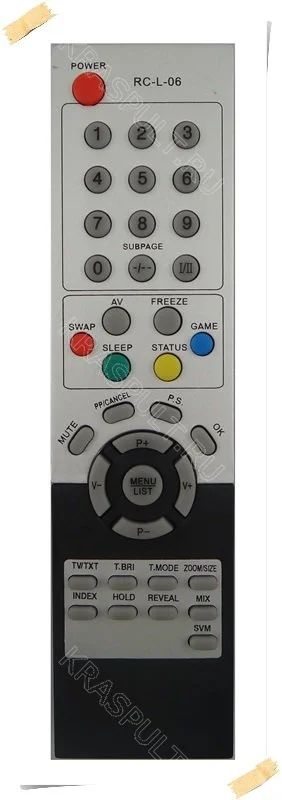 Лот: 15903837. Фото: 1. Пульт SITRONICS RC-L-06. Пульты ДУ