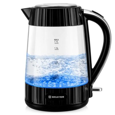 Лот: 24079697. Фото: 1. Чайник электрический BRAYER, 1075BR... Чайники, кофемашины, кулеры