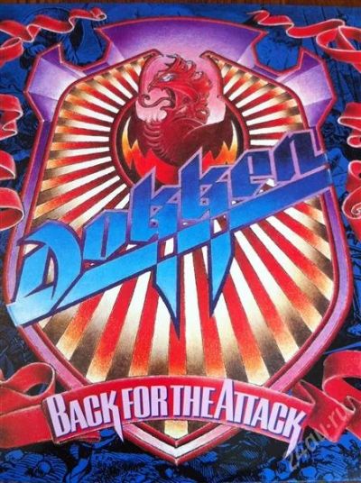 Лот: 867751. Фото: 1. DOKKEN "BACK FOR THE ATTACK" LP... Аудиозаписи