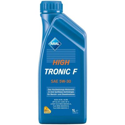 Лот: 14493440. Фото: 1. Aral HighTronic F 5W-30 1л. (Масло... Масла, жидкости