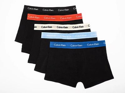 Лот: 25310607. Фото: 1. Боксеры Calvin Klein 5шт. Нижнее бельё, плавки, шорты для плавания
