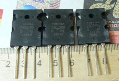Лот: 17627661. Фото: 1. Транзистор 2SC5200 (SC5200) -... Транзисторы