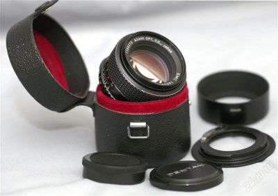 Лот: 1766261. Фото: 1. Asahi Pentax SMC Takumar 50 mm... Объективы