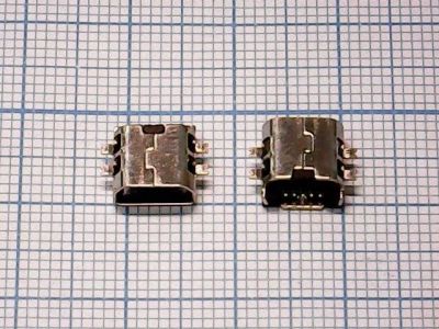Лот: 12287936. Фото: 1. Разъём mini-USB №28 5pin. Разъёмы