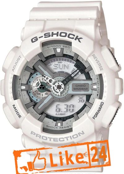 Лот: 11121092. Фото: 1. Часы Casio G-Shосk GA-110 Белые. Другие наручные часы