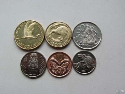Лот: 11864203. Фото: 1. Новая Зеландия набор из 6 монет... Австралия и Океания