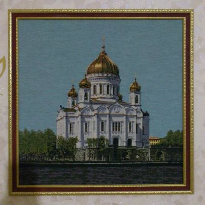 Лот: 3395475. Фото: 1. Картина багет №1 Храм Христа Спасителя. Рамки, багет