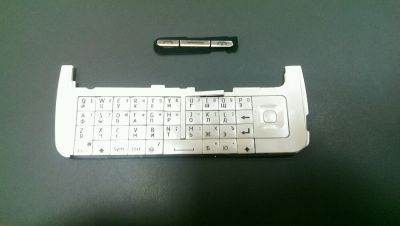 Лот: 7937296. Фото: 1. клавиатура Nokia C6 белая (к41... Корпуса, клавиатуры, кнопки