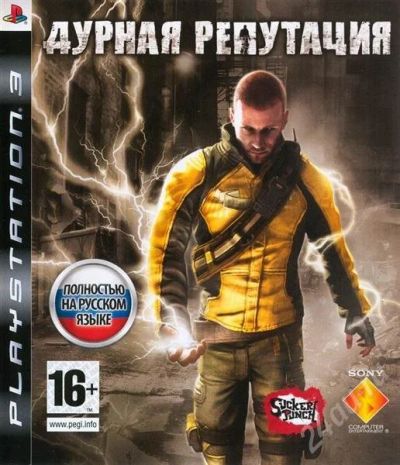 Лот: 711110. Фото: 1. Дурная репутация (ps3) новый!. Игры для консолей