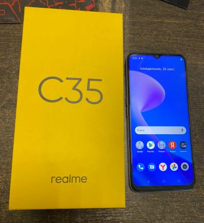 Лот: 20290682. Фото: 1. Смартфон realme C35 8/64 GB. Смартфоны