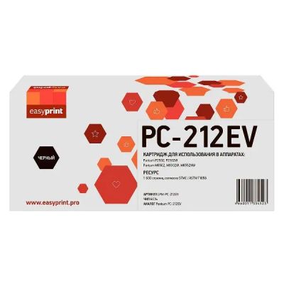 Лот: 24448933. Фото: 1. Картридж EasyPrint LPM-PC-212EV... Картриджи, расходные материалы