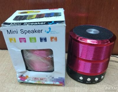 Лот: 14499177. Фото: 1. Портативная Колонка Bluetooth... Портативные, беспроводные колонки