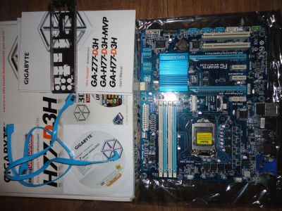 Лот: 3111936. Фото: 1. Материнская плата Gigabyte LGA1155... Материнские платы