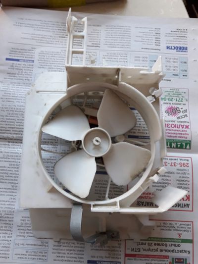 Лот: 18920763. Фото: 1. Вентилятор охлаждения магнетрона... Запчасти для микроволновок, мини-печей