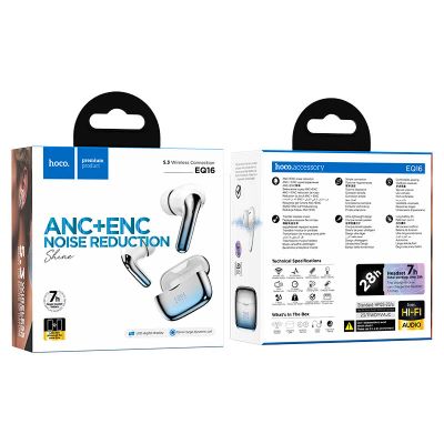 Лот: 24878667. Фото: 1. Гарнитура Bluetooth TWS Hoco EQ16... Наушники, гарнитуры