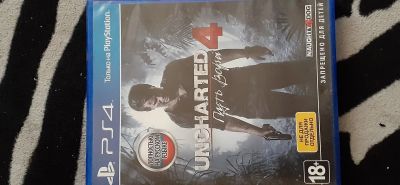 Лот: 16064008. Фото: 1. Uncharted 4, ps4. Игры для консолей