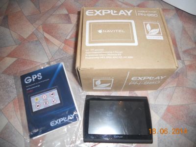 Лот: 4217061. Фото: 1. Навигатор Explay PN-950 разбит... GPS-навигаторы