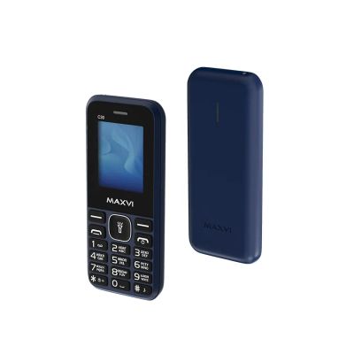 Лот: 25541712. Фото: 1. Сотовый Maxvi C30 Blue 2sim/1... Кнопочные мобильные телефоны