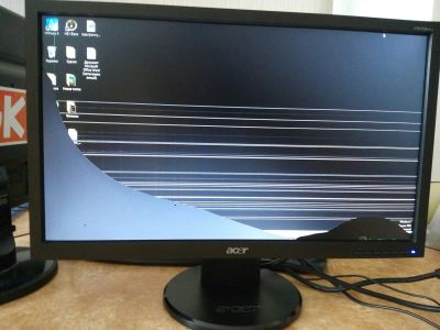 Лот: 9012560. Фото: 1. продам неисправный монитор acer... ЖК-мониторы