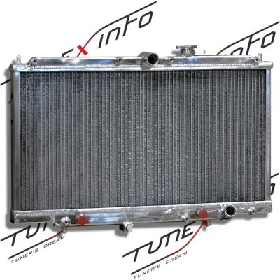 Лот: 21429975. Фото: 1. Радиатор алюминиевый Honda Accord... Двигатель и элементы двигателя