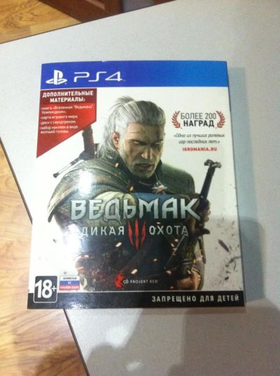 Лот: 6012518. Фото: 1. ведьмак 3 ps4. Игры для консолей
