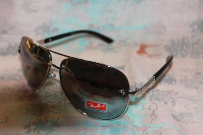 Лот: 4002966. Фото: 1. Очки Ray Ban Aviator Зеркальные... Очки солнцезащитные
