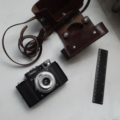 Лот: 18274758. Фото: 1. фотоаппарат в кофре смена СССР... Плёночные дальномерные, шкальные