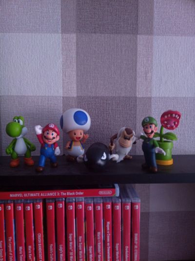 Лот: 17334088. Фото: 1. Набор фигурок super mario/ nintendo. Фигурки, статуэтки