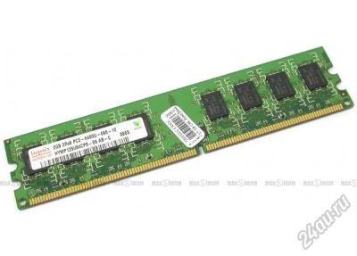Лот: 5624987. Фото: 1. hynix 2gb 2rx8 pc2-6400u-666-12. Оперативная память