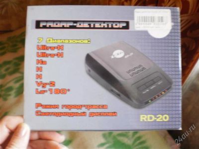Лот: 782702. Фото: 1. Радар-детектор Crunch LKT RD-20. Другое (оснащение, оборудование, аксессуары)