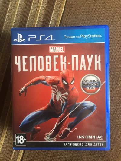 Лот: 15335295. Фото: 1. PS 4 Человек Паук Marvel. Игры для консолей