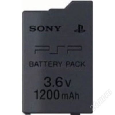 Лот: 1270993. Фото: 1. Аккумулятор от PSP 3000 Slim. Батарейки, аккумуляторы, элементы питания