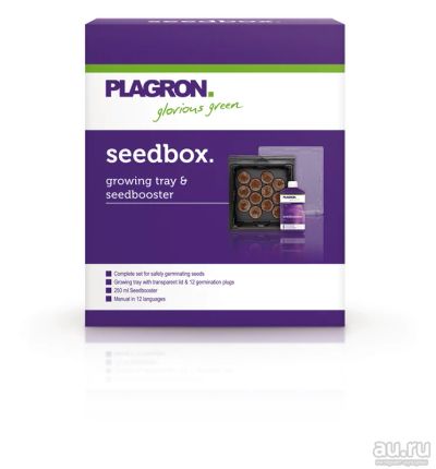 Лот: 15015066. Фото: 1. Plagron Seedbox проращиватель... Удобрения, химия