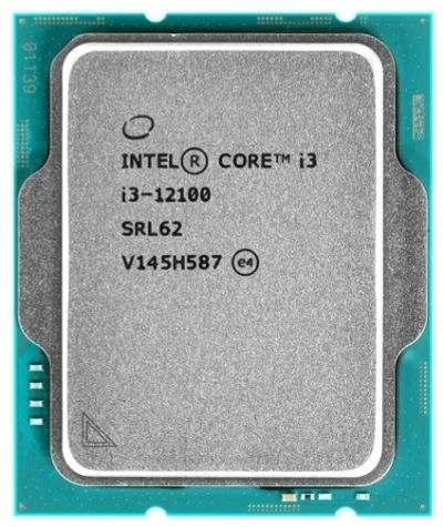 Лот: 24947078. Фото: 1. Процессор 1700 Intel Core i3-12100... Процессоры