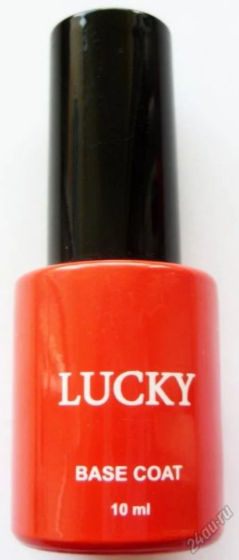 Лот: 5608064. Фото: 1. Базовое покрытие Lucky base coat... Лак для ногтей