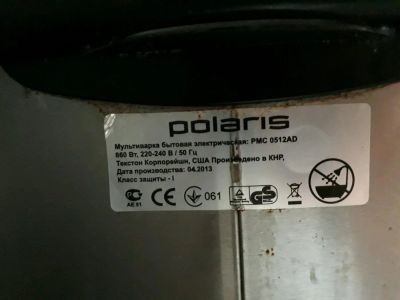 Лот: 12731832. Фото: 1. Мультиварка Polaris 0512ad. Кухонная
