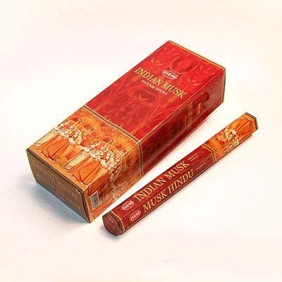 Лот: 9218451. Фото: 1. HEM Hexa Indian MUSK Индийский... Талисманы, амулеты, предметы для магии