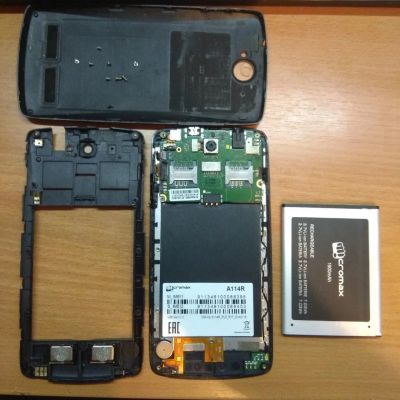 Лот: 13271613. Фото: 1. Micromax A114R. Смартфоны