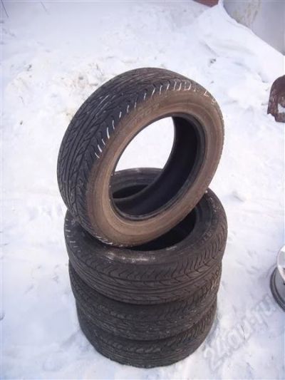 Лот: 705183. Фото: 1. DUNLOP 195/60/R14. Шины