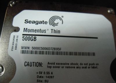 Лот: 9805985. Фото: 1. Жесткий диск HDD 2.5" 500gb Seagate... Жёсткие диски (HDD)