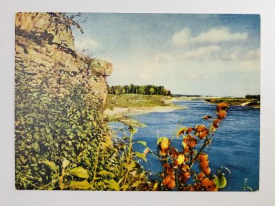 Лот: 23296502. Фото: 1. Латвийская ССР. Даугава. Открытка... Открытки, конверты