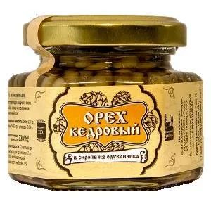 Лот: 11245240. Фото: 1. Кедровый орех в сиропе из одуванчика... Ягоды, орехи