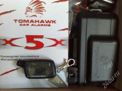 Лот: 182494. Фото: 1. Сигнализация Tomahawk x5. Автомобильные сигнализации