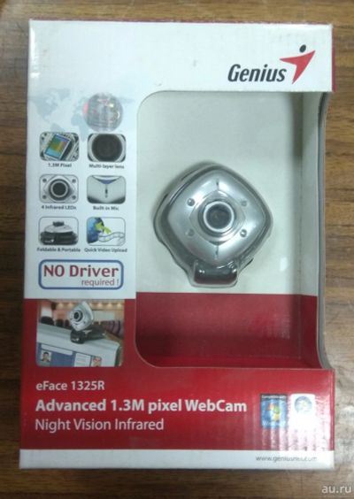 Лот: 15124995. Фото: 1. Web камера Genius eFace 1325R. Веб-камеры