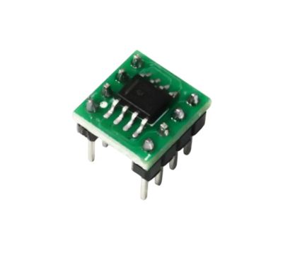 Лот: 25807276. Фото: 1. Модуль АЦП на ADC0832C 8Bit. Микроконтроллеры