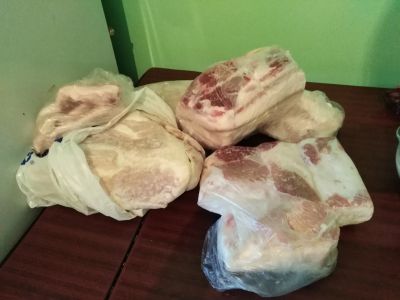 Лот: 16061085. Фото: 1. Сало с прослойкой. Мясо, птица, яйцо