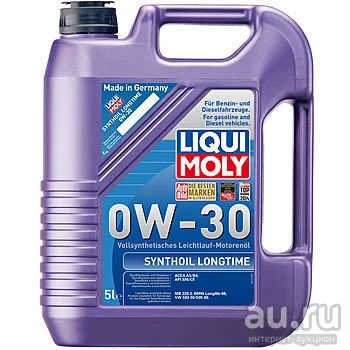 Лот: 10028873. Фото: 1. Liqui Moly Synthoil Longtime 0W-30... Масла, жидкости