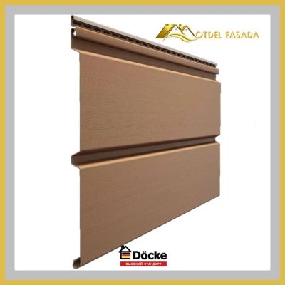 Лот: 17535106. Фото: 1. Сайдинг Docke PREMIUM Брус Капучино... Фасадные материалы, сайдинг