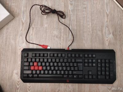 Лот: 18074802. Фото: 1. Клавиатура проводная A4Tech Bloody... Клавиатуры и мыши