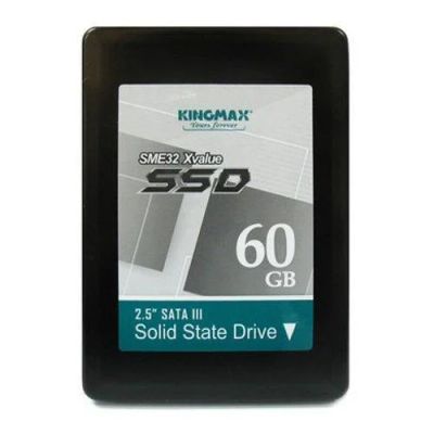 Лот: 4749522. Фото: 1. Винчестер SSD SATA-III 60GB Kingmax... SSD-накопители